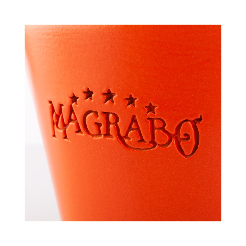 MUG Magrabò tazza in Grès Arancio by Ceramiche Bucci